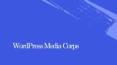 WordPress Media Corps