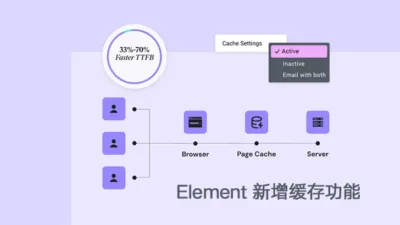 Elementor 3.22 新增缓存功能